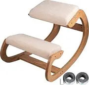 [VEVOR] Ergonomic Kneeling Chair Heavy Duty Better Posture Kneeling Stool Office Chair Home for Body Shaping Relieveing Stress Meditation Desk Computer Kneeling Stool Chair