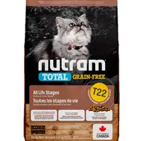 在飛比找蝦皮購物優惠-Nutram 紐頓 - T22 無穀火雞+雞肉 挑嘴全齡貓