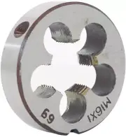 M16 Metric Right Hand Screw Thread Round Die Tool M16×1mm Pitch Gauge Thread