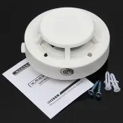 Wireless Smoke Detector Home Security Fire Alarm Photoelectric Sensor System