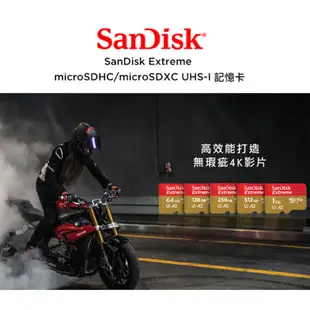 SanDisk Extreme microSDXC UHS-I 記憶卡 256GB 512GB 1TB SD卡 SD15