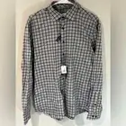 NWT Johnnie-O Buffalo Check Flannel AJAX Performance Stretch Designer Shirt $159