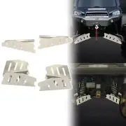 Aluminum Front And Rear A-Arm Skid-plates Fit For POLARIS RANGER XP 900 13-19
