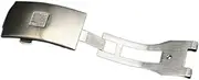 APTPKGDFDK 18mm Watch Accessories Buckle Professional Fit For TISSOT T461 T17 PRC200 Clash Solid Steel Buckle Double Press Folding Button 18MM Cuff