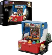 PANTASY Metal Slug Arcade Game Building Kit - Retro 1980s Cabinet Arcade Machine Building Set for Adults and Teens, Creative Metal Slug 3 Building Blocks Set with Joystick & Interactive Features