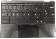 New Compatible for Lenovo 300E Chrom0ebook 2nd Gen 5CB0T95165 PK132794A00 SN20Q81828 Palmrest Upper Case Keyboard Bezel Cover Touchpad