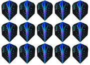 5 Sets Harrows Silika Colorshift Standard Dart Flights – Ships Tracking - Blue