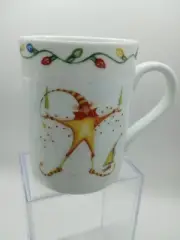 Dept 56 Christmas Krinkles Ceramic Coffee Tea Mug By Patience Brewster 2001