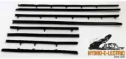 1969 Buick Skylark Convertible Inner/Outer Window Felt Beltline Weatherstrip Set