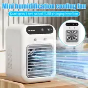 Air Cooler Fan Portable Mini Air Conditioner USB Personal Desktop Cooling Fan