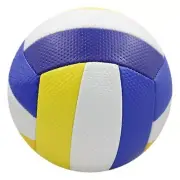 Volleyball Volleyball 1pc Blue Light And Airtight No. 5 Volleyball White Yellow