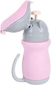 KAILIKETIY 1Pc Portable Urinal Bottle Lovely Cartoon Design for Car Travel Leak Urine Potty for Toilet Training Practical Travel