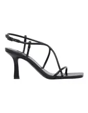 [Nine West] Yuki Heeled Sandal in Black