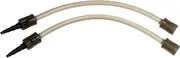 2 x Milk Hose Compatible with/Replacement Part for Krups XS805000 Evidence... Preference Fully Automatic Coffee Machines