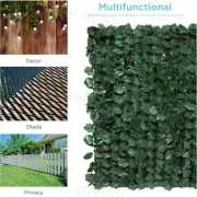 3M Artificial Ivy Leaf Wall Fence Green Garden Privacy Screen Hedge Plant Panel