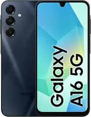 SAMSUNG Galaxy A16 5G A Series Cell Phone, Large AMOLED Display, Durable Design, Super Fast Charging, 128GB, Blue Black [AU Version] (Renewed)