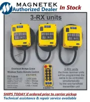 Magnetek Radio Remote Control Flex 6EX2 ~ Overhead bridge Crane with 3-RX units