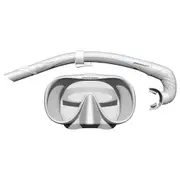 Mirage Sunsets Mask and Snorkel Underwater Swimming Activity Set White
