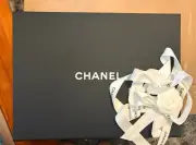 CHANEL Empty Handbag Box, Ribbon, & Tissue