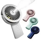 Outdoor Misting Fan Portable Rechargeable with 3-speed Settings for Cooling