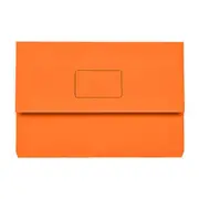 Marbig Slimpick Foolscap Document Wallet Orange