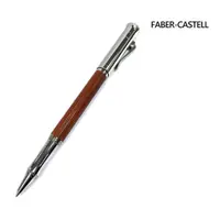 在飛比找momo購物網優惠-【Faber-Castell】鍍白金蘇木鋼珠筆(145510