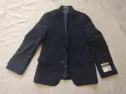 Van Heusen Boys Formal Dresswear Suit Jacket Size 18 Bank Blue Jacket Only