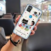 Phone Case Compatible with ZTE Blade A7S 2020/Optus X Pro/P650 Pro, Anti-dust Cute Durable Fashion Design Cartoon Anti-Knock Phone Pouch Cover