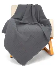 DePera Home Veranova Home Cozystribe Muslin Throw