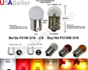 G18 12V 10W 21/5W G6 Ba15s Bay15d Kawasaki Motorcycle LED Tail Lamp Light Bulb