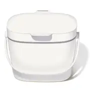 OXO Good Grips Easy Clean Compost Bin 6.62L - White