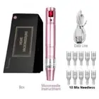 Microneedling Pen Wireless Professional WIth 10 Needles Wireless&Rechargeable AU