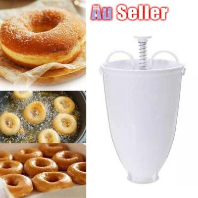 DIY Plastic Doughnut Donut Maker Manual Doughnut Make Baking Accessories Machine