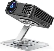 Projector Mount, Ceiling/Wall Hanging/Desktop Projector Mount 360° Rotatable Projector Ceiling Mount Flat with 1/4 Thread Compatible with Most Projectors and Mounts with 1/4 Thread