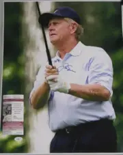 JACK NICKLAUS Hand Signed 16" x 20" Photo + JSA COA * BUY GENUINE *