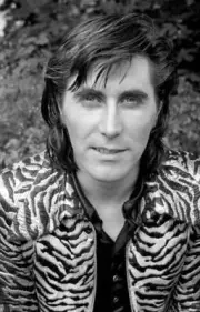 Bryan Ferry of Roxy Music at the Royal College Of Art in London on- Old Photo 1