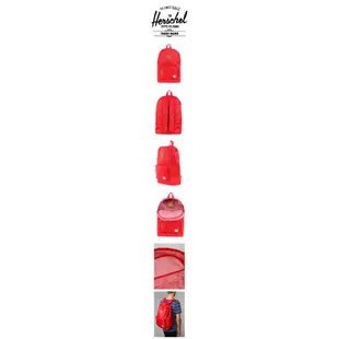 加拿大品牌Herschel Supply Co. Heritage Ripstop筆電內袋光滑面防水後背包-紅