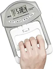 Digital Hand Dynamometer Grip Strength Meter Automatic electronic grip strength detection 198 lbs / 90 kg for clinical home sports