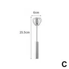 ﻿ Semi-Automatic Egg Whisk Hand Push Egg Beater Stainless Mixer Q2V8 Wh N7F8