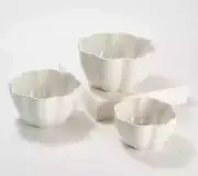 Temp-tations Woodland Set of 3 Nesting Bowls - White h227257 -
