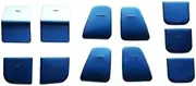ATATNK Compatible for Tesla Model.3 Y Window Regulator Button Sticker Decorative Sticker Automotive Interior Modification Special Accessories(Blue 11pcs)