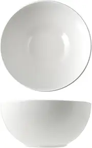 6 Cups Stoneware Denver White cm16