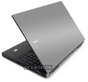 SILVER GRAY Vinyl Lid Skin Cover Decal fits Dell Precision M6400 M6500 Laptop