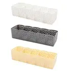 5 MJ Drawer Organizer Tie Plastic Storage Socks Box Divider Bra Cells Cosmetic