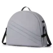 NNEDSZ Grey Portable Multi-Purpose Baby Bed and Diaper Backpack - Lightweight, W