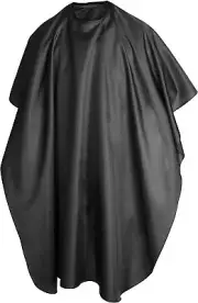 Hairdressing Cape Gown Black Barbers Apron Hairdresser Barber Salon Hair Adjust