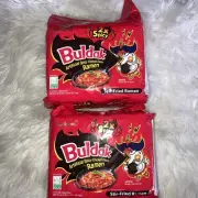 2 packages Samyang 2X Spicy Buldak Hot Chicken Flavor Ramen Noodle
