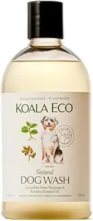 Koala Eco Natural Dog Cleaner, Sweet Marjoram & Rosalina Essential Oil, Plant Based Pet Wash - 500 ml