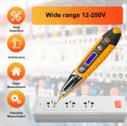 Voltage Electric Tester Volt Detector Test Pen AC DC Non-Contact Sensor 12-1000V