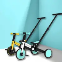 在飛比找momo購物網優惠-【The Little Ones】兒童 平衡車滑步三輪自行車